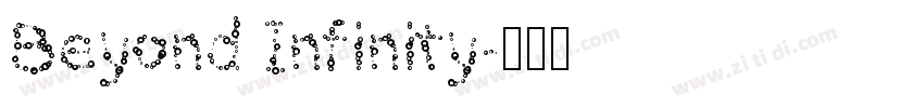 Beyond Infinity字体转换